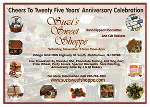 Celebrate 25 Sweet Years of Gourmet Chocolate With Suzi’s Sweet Shoppe