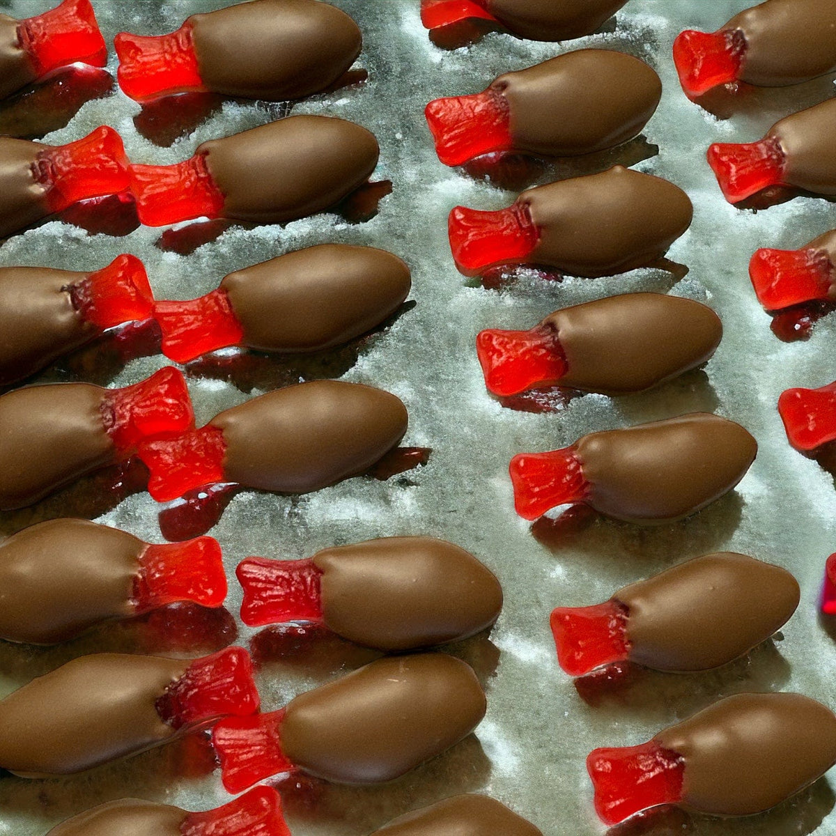 Chocolate Swedish Fish – Suzi's Sweet Shoppe