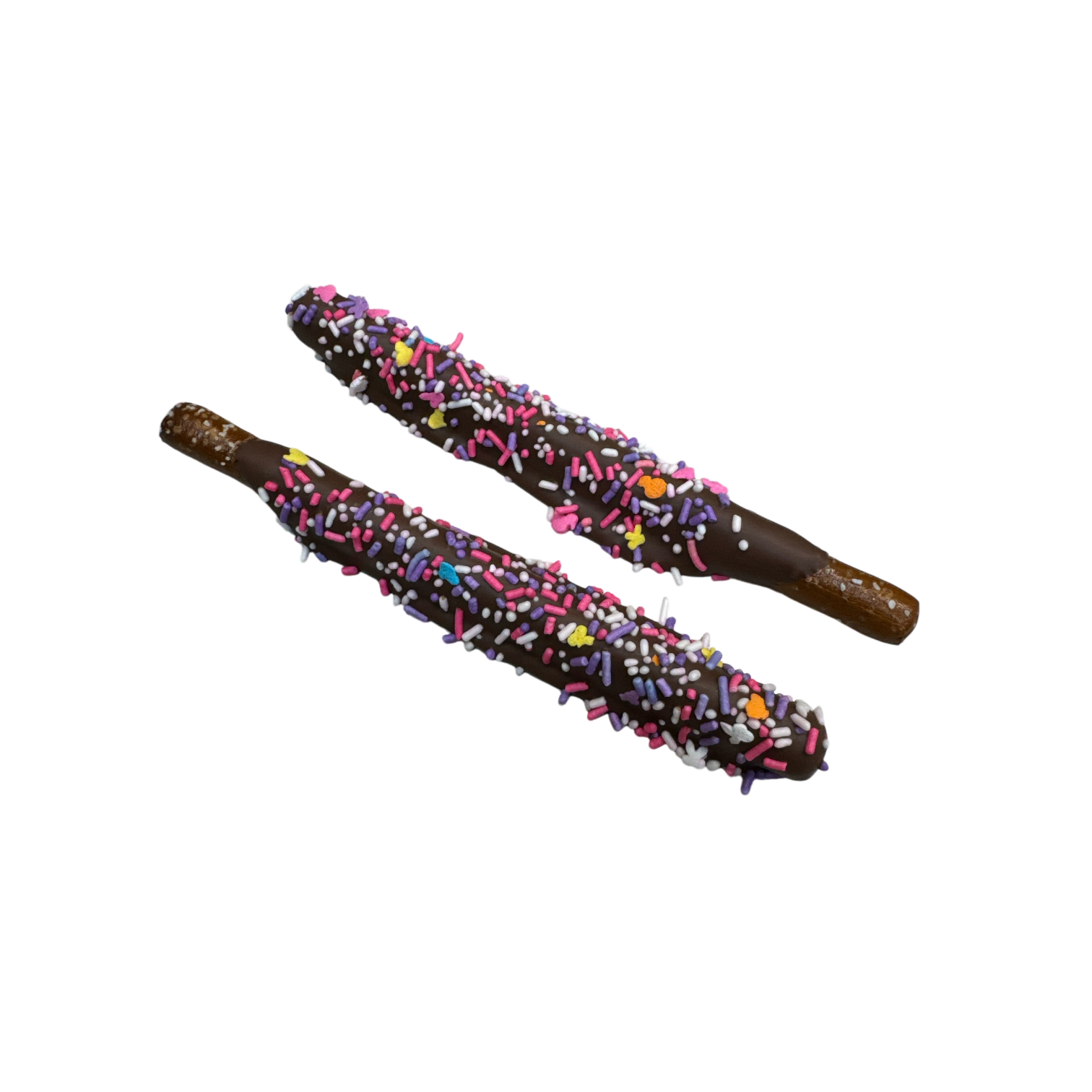 Chocolate Dipped Pretzel Rods