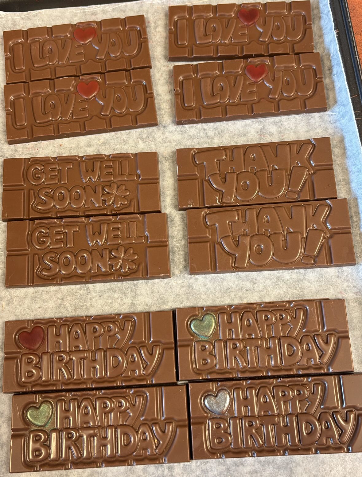Occasion Candy Bars