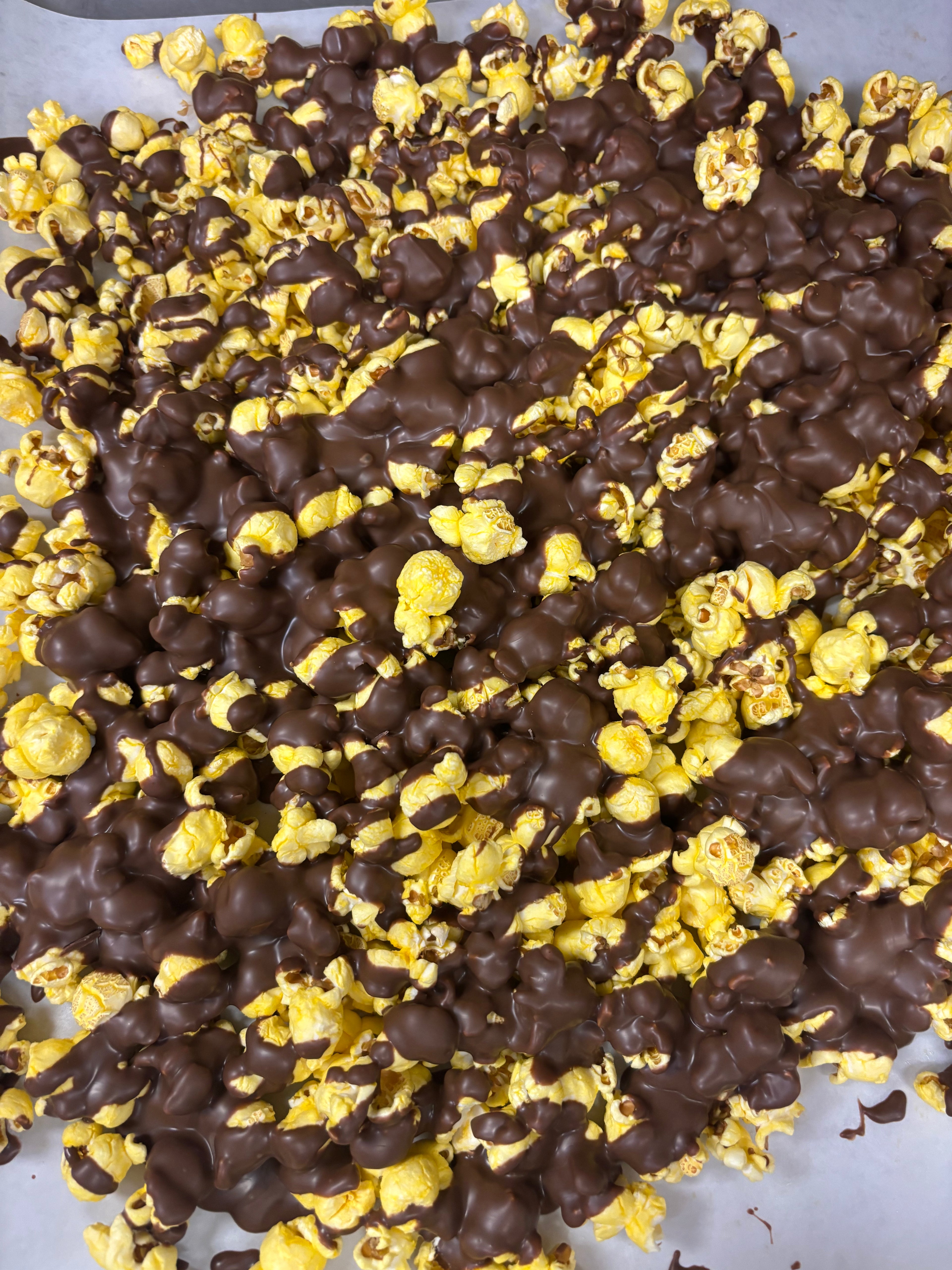 Chocolate Covered Buttered Popcorn