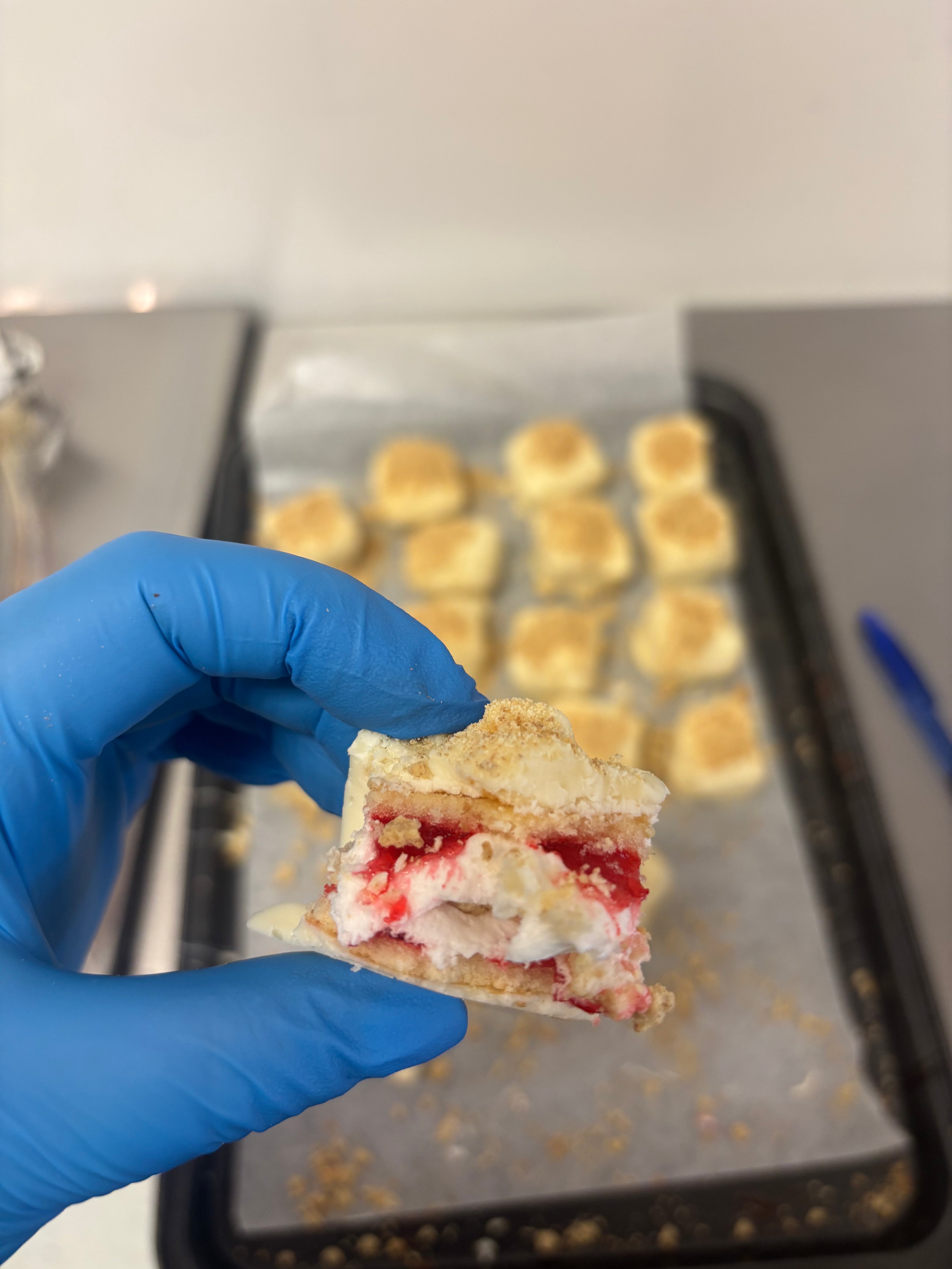 Strawberry Shortcake Bites