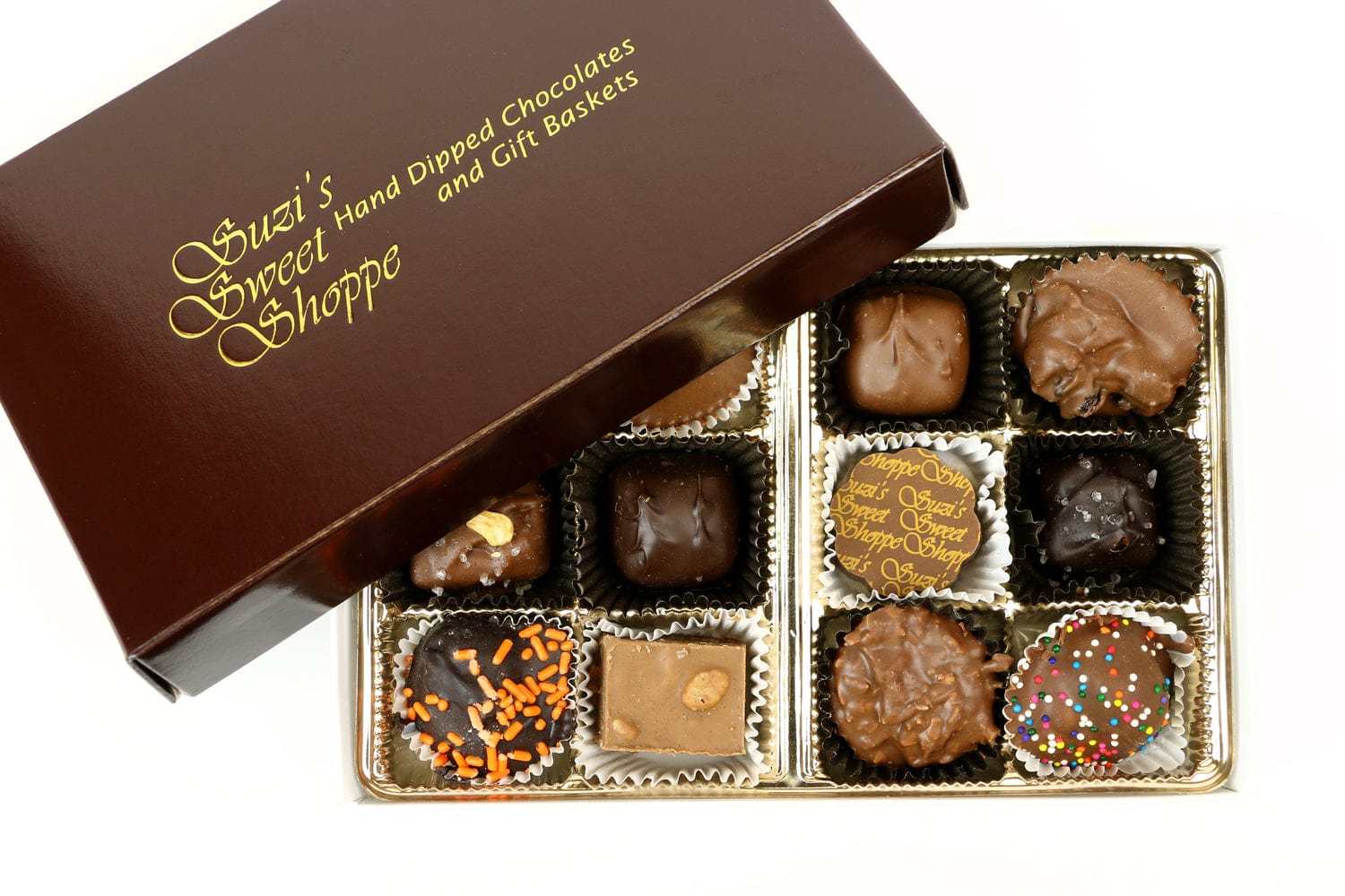 12pc Signature Assortment - Milk and Dark Chocolate