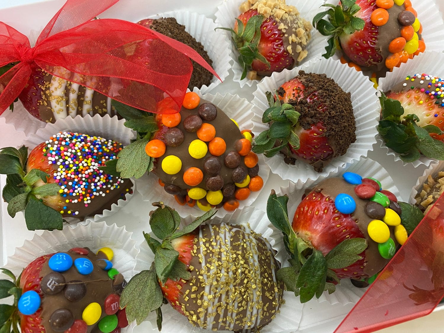 Fancy Chocolate Covered Strawberries
