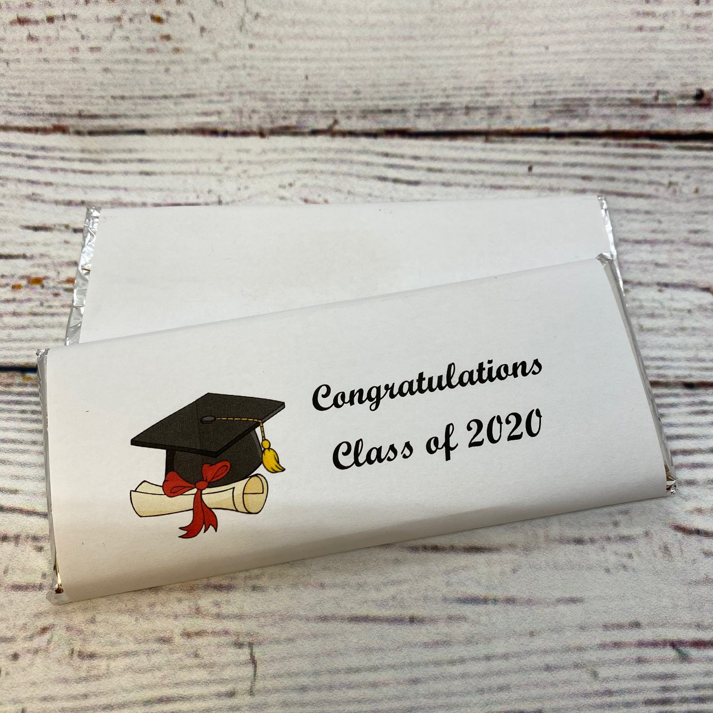 Graduation Class of Chocolate Bar Pack of 2