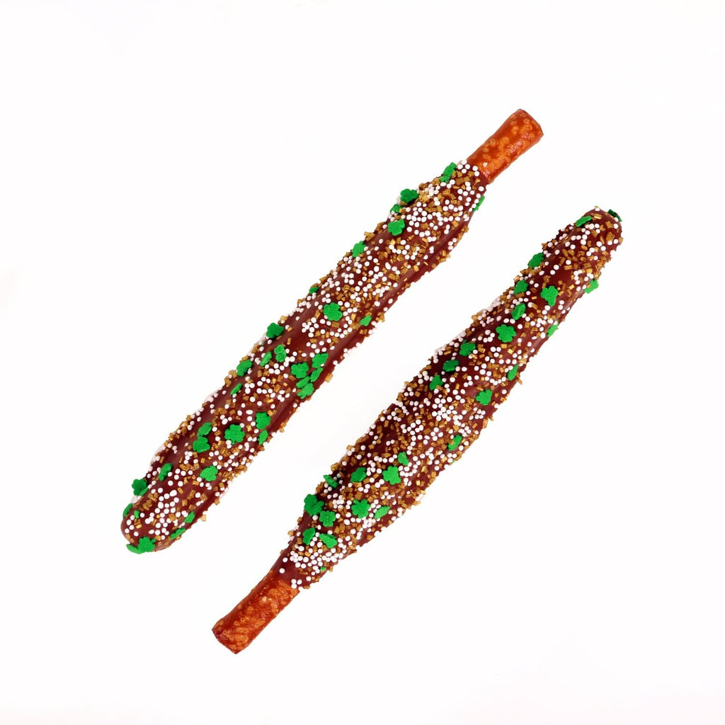 Chocolate Dipped Pretzel Rods