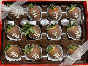 Football Chocolate Strawberries