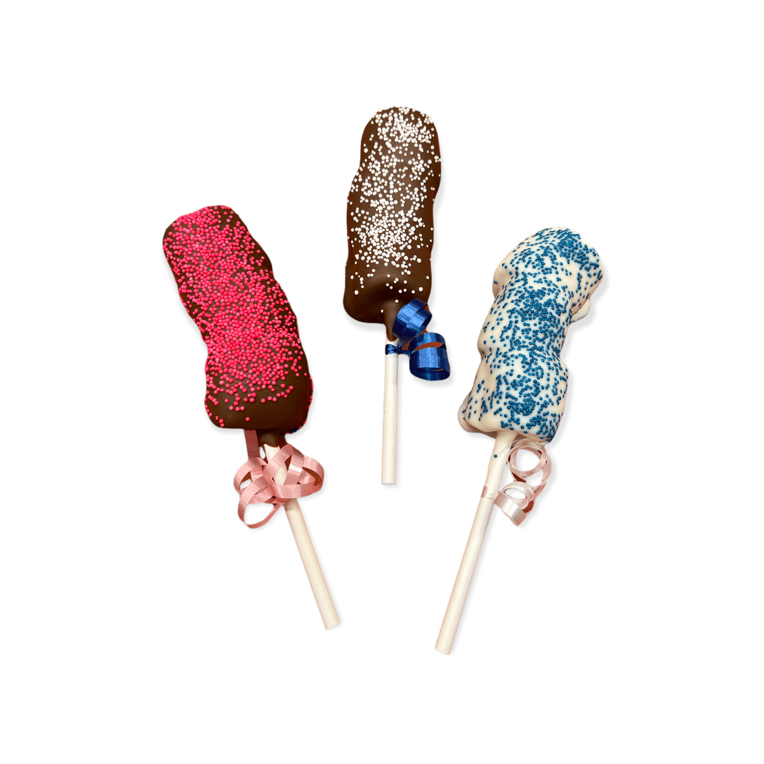 Chocolate Covered Marshmallow Pop