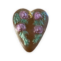 Flat Solid Rose Heart