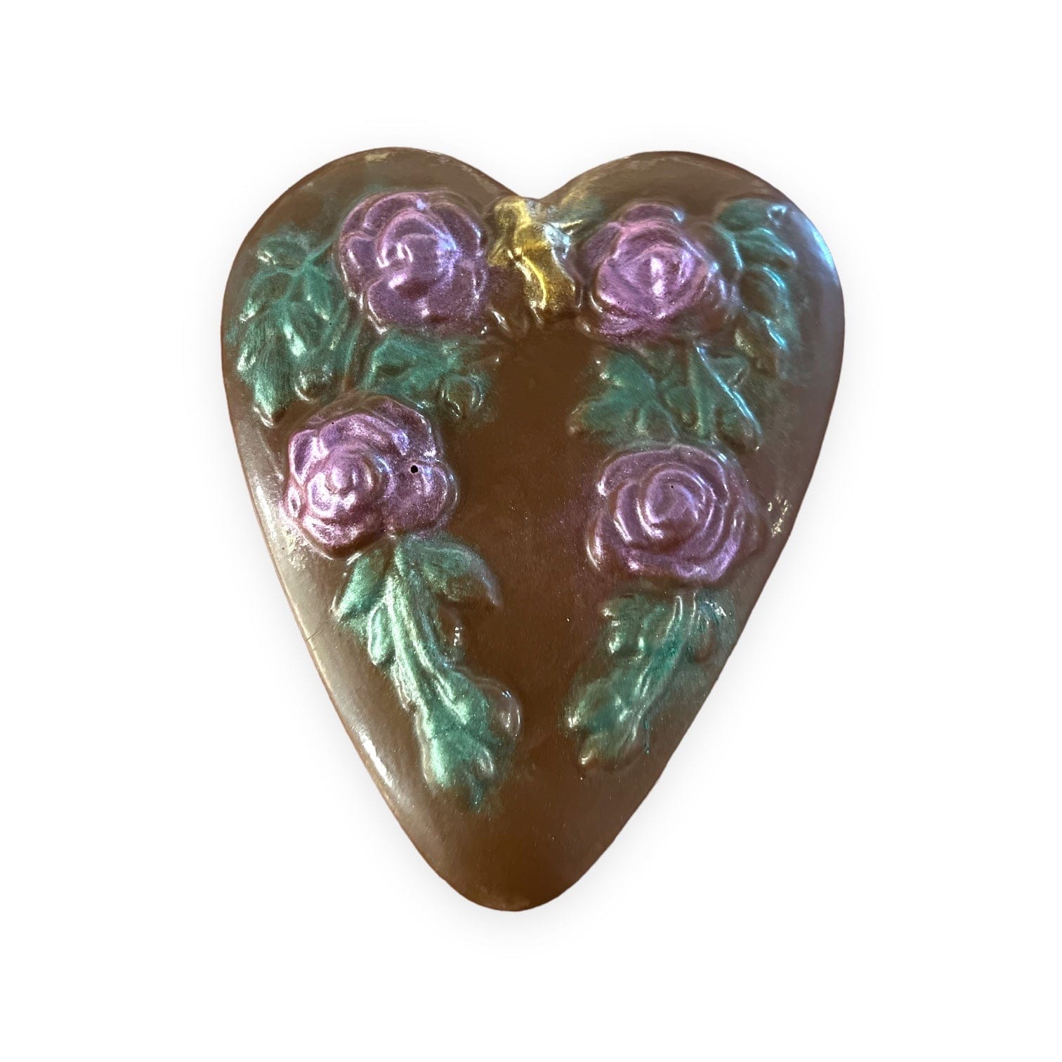 Flat Solid Rose Heart